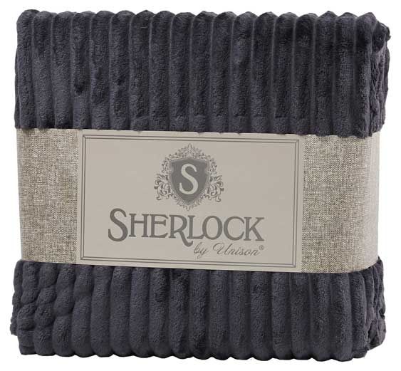 фото Плед sherlock стальной 150 х 200 см