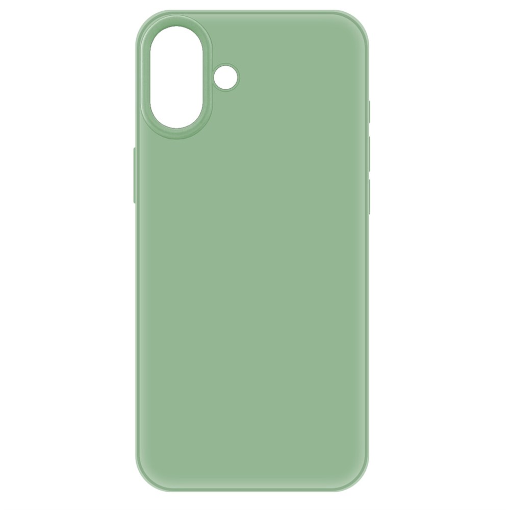 

Чехол-накладка Krutoff Silicone Case для iPhone 16 Plus зелёный, Зеленый