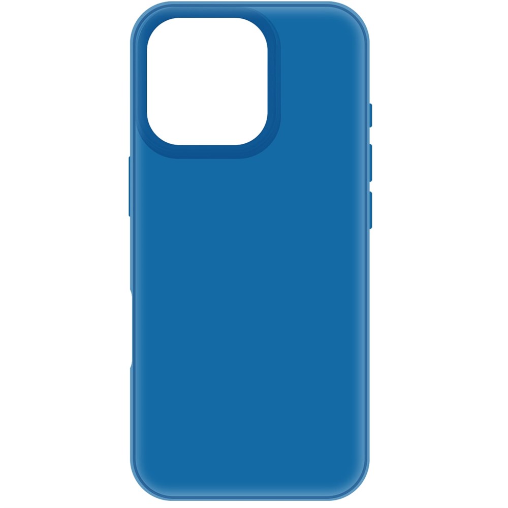 

Чехол-накладка Krutoff Silicone Case для iPhone 16 Pro синий