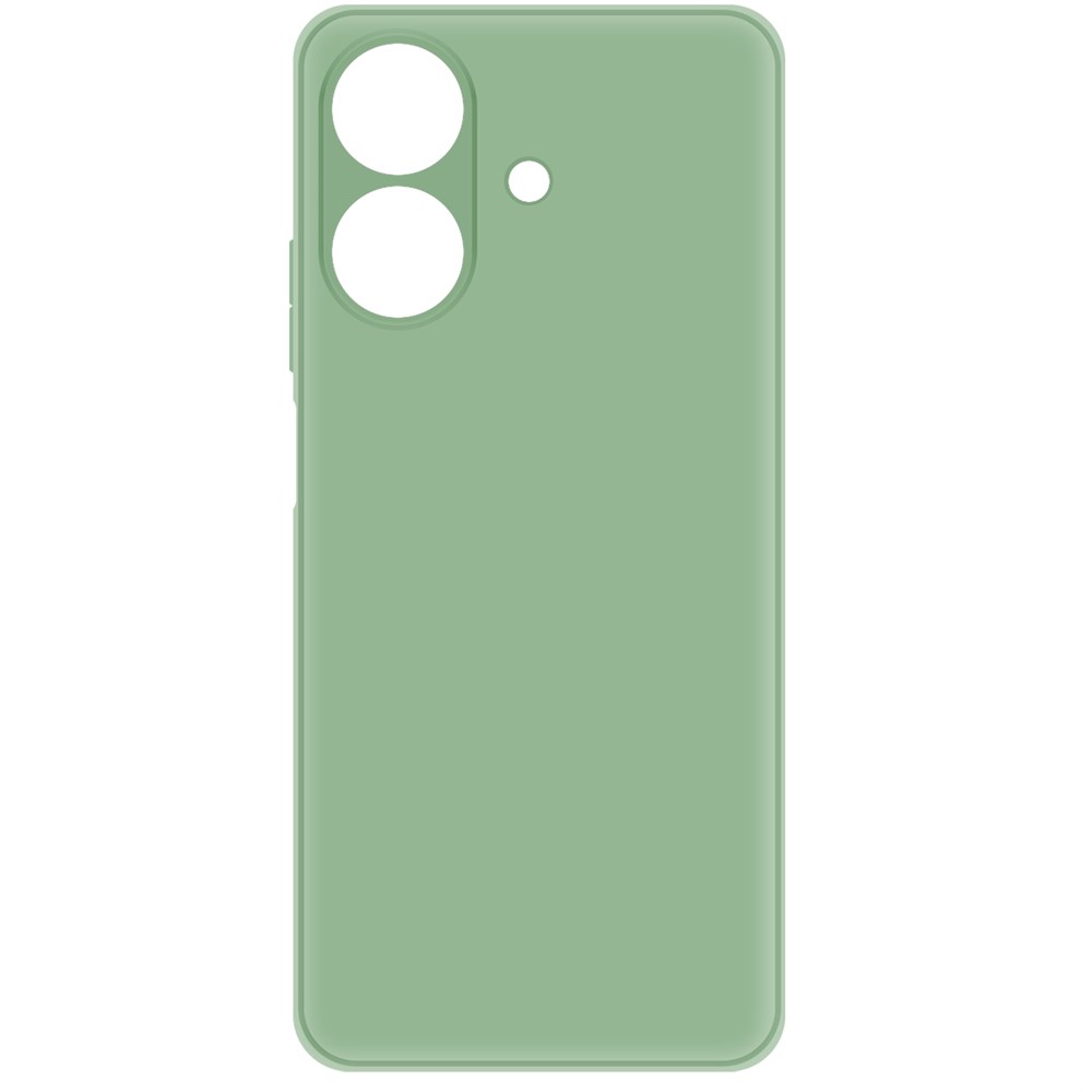 

Чехол-накладка Krutoff Silicone Case для Realme Note 60/Note 60X зелёный, Зеленый