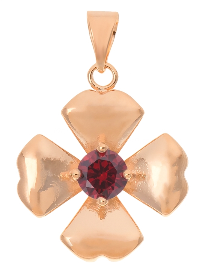

Кулон из бижутерного сплава с гранатом Lotus Jewelry 3044P-03gn, 3044P-03gn