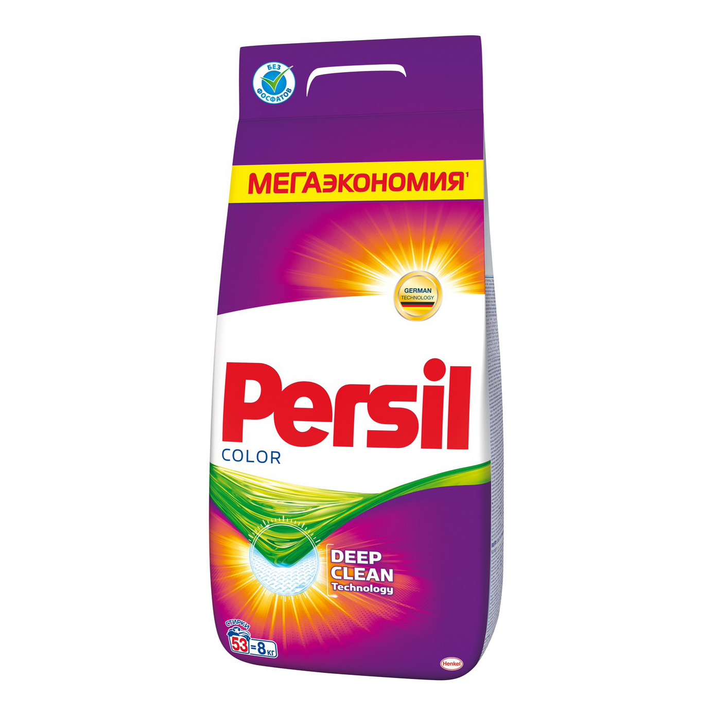 фото Стиральный порошок persil автомат для цветного белья 8 кг