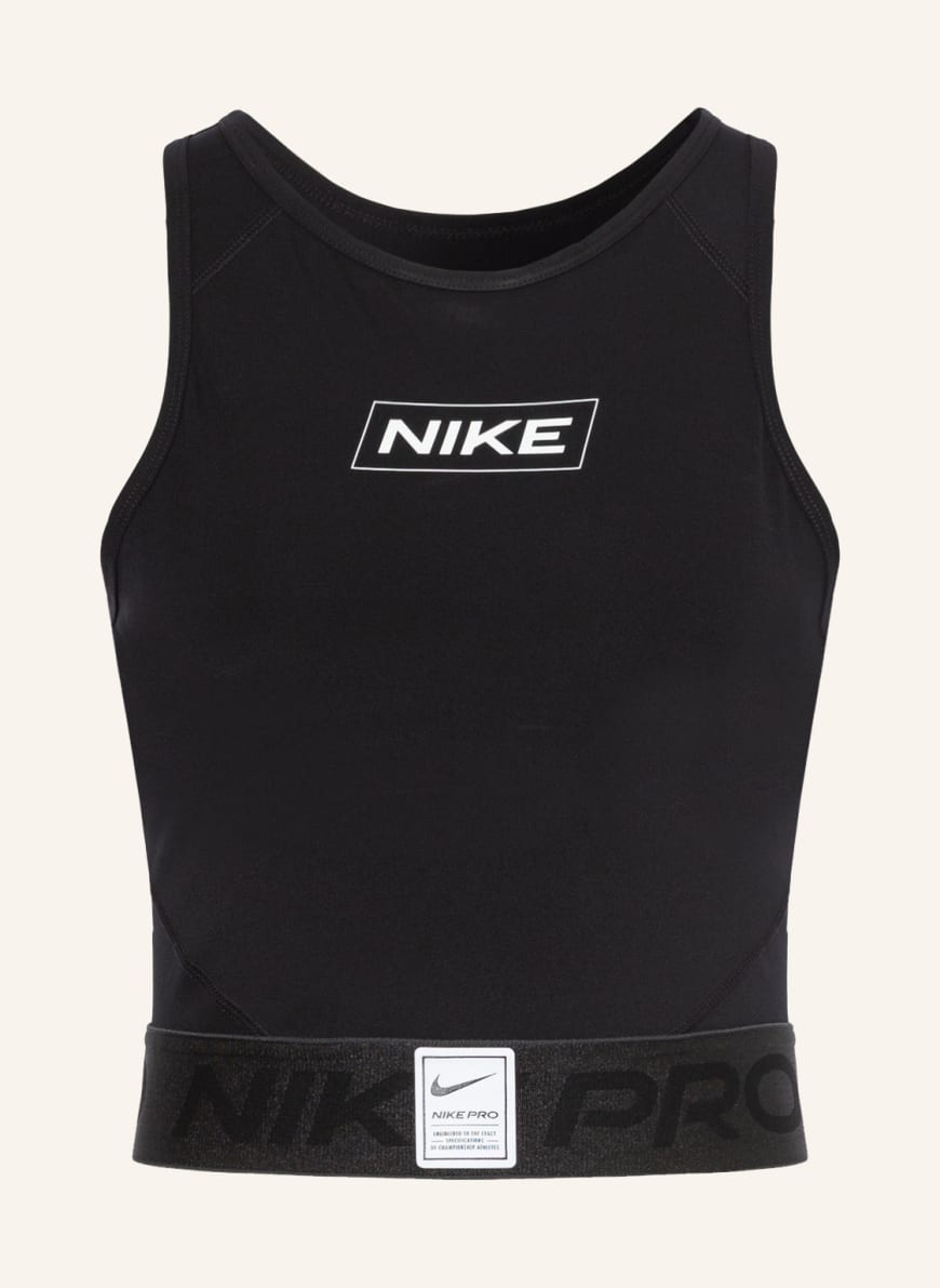 Топ женский Nike 1001307649 черный L (доставка из-за рубежа)
