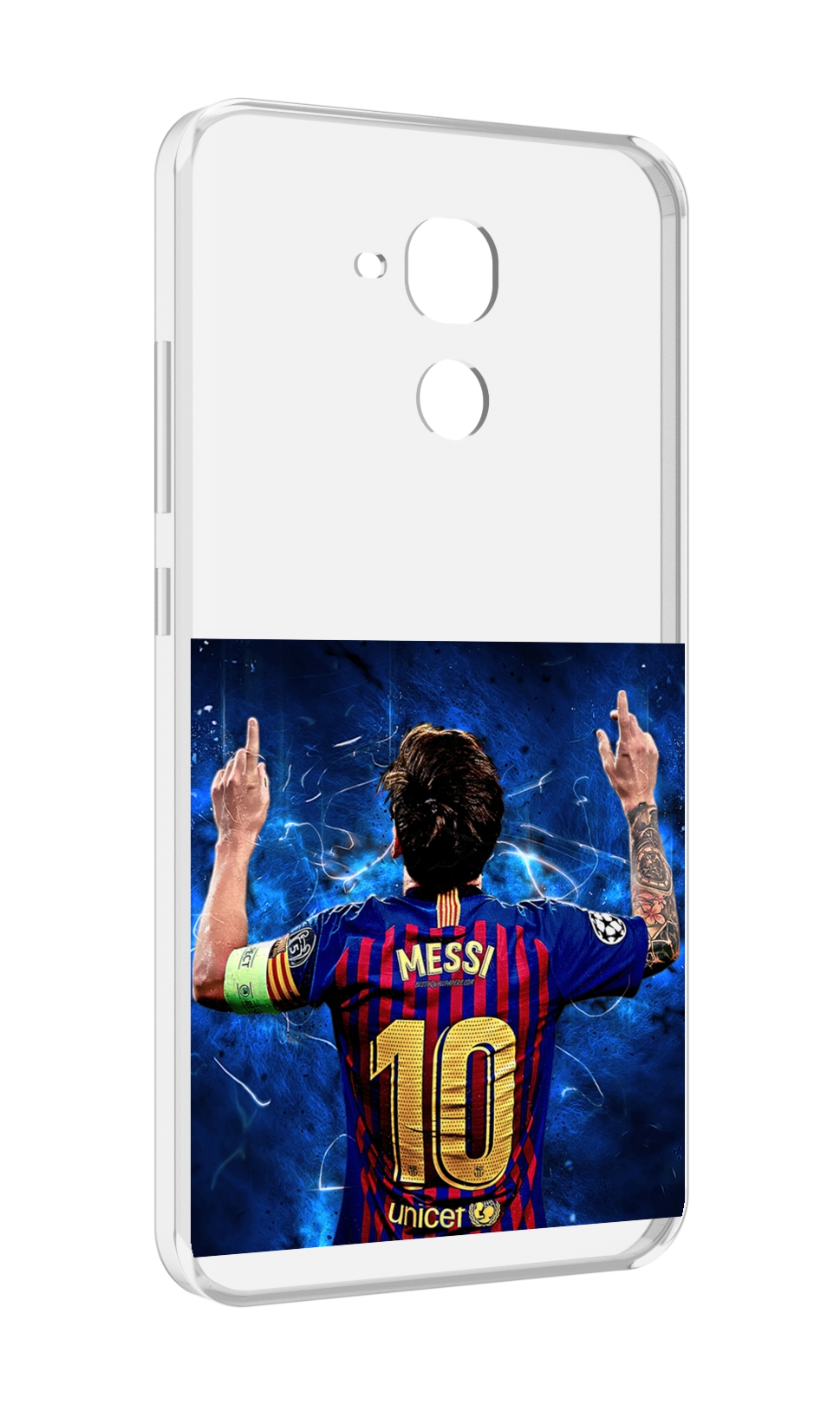 

Чехол MyPads Месси-10 мужской для Huawei Honor 5C/7 Lite/GT3 5.2, Прозрачный, Tocco