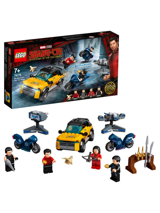 Конструктор LEGO Marvel Super Heroes 76176 Побег от Десяти колец Чехия