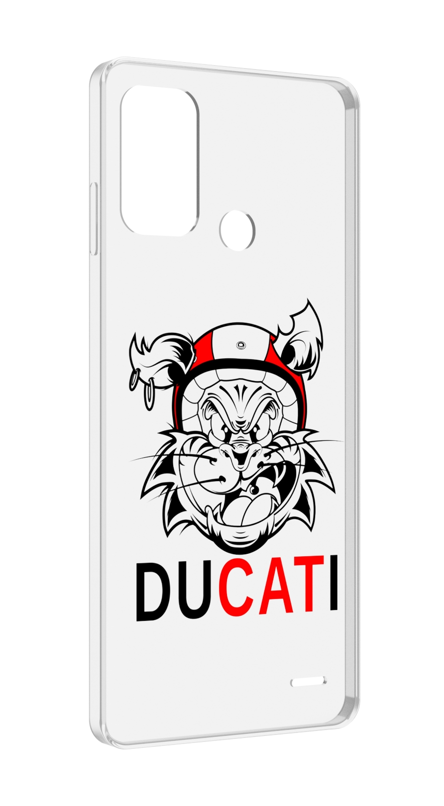 

Чехол MyPads дукати для ZTE Blade A52, Прозрачный, Tocco