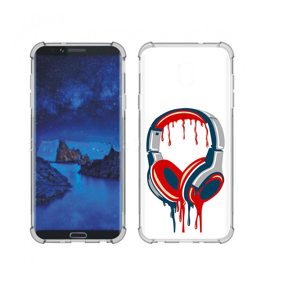 

Чехол MyPads Tocco для Samsung Galaxy J7 (2018) не делай громко (PT226928.596.517), Прозрачный, Tocco