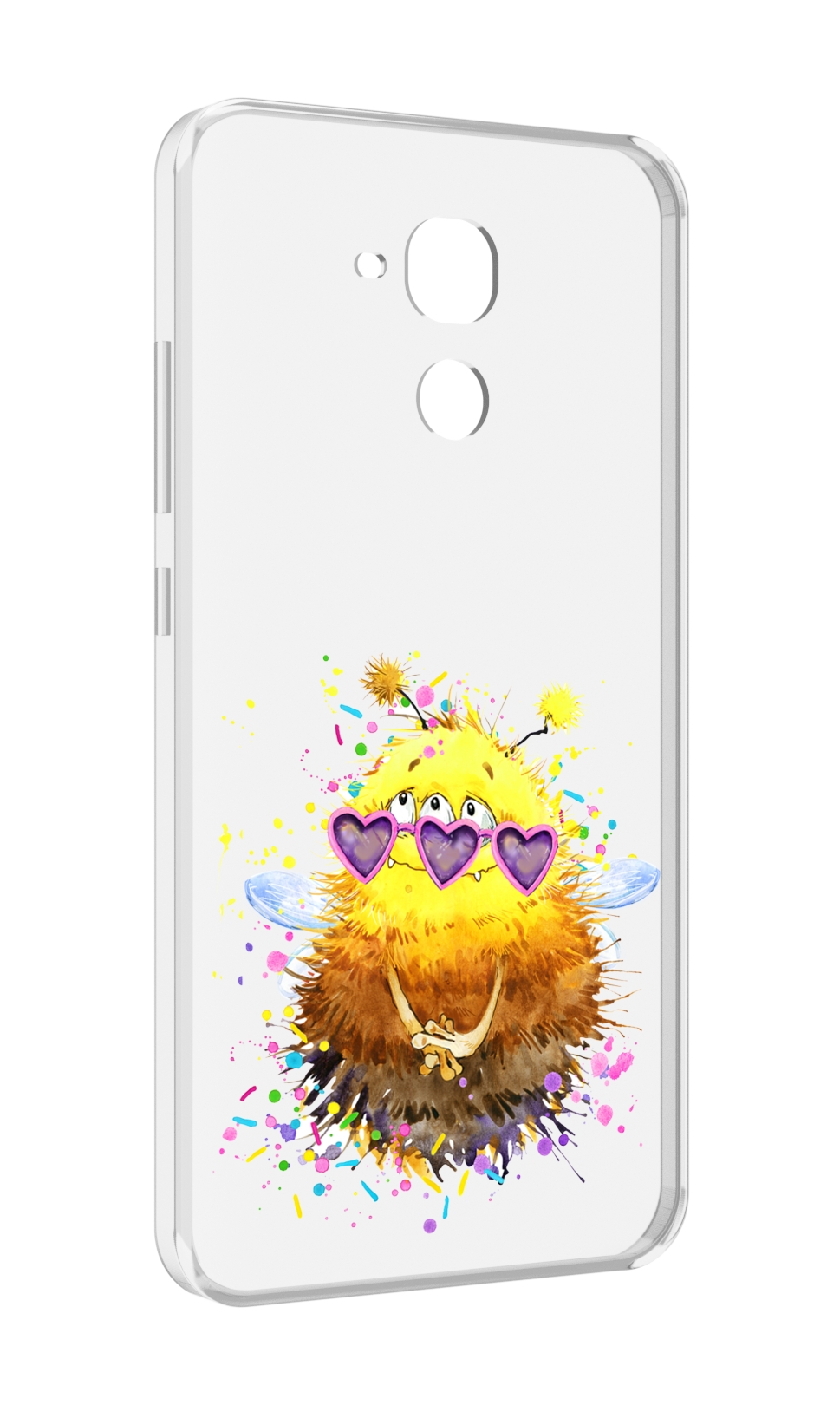 

Чехол MyPads Пушитый шмель для Huawei Honor 5C/7 Lite/GT3 5.2, Прозрачный, Tocco