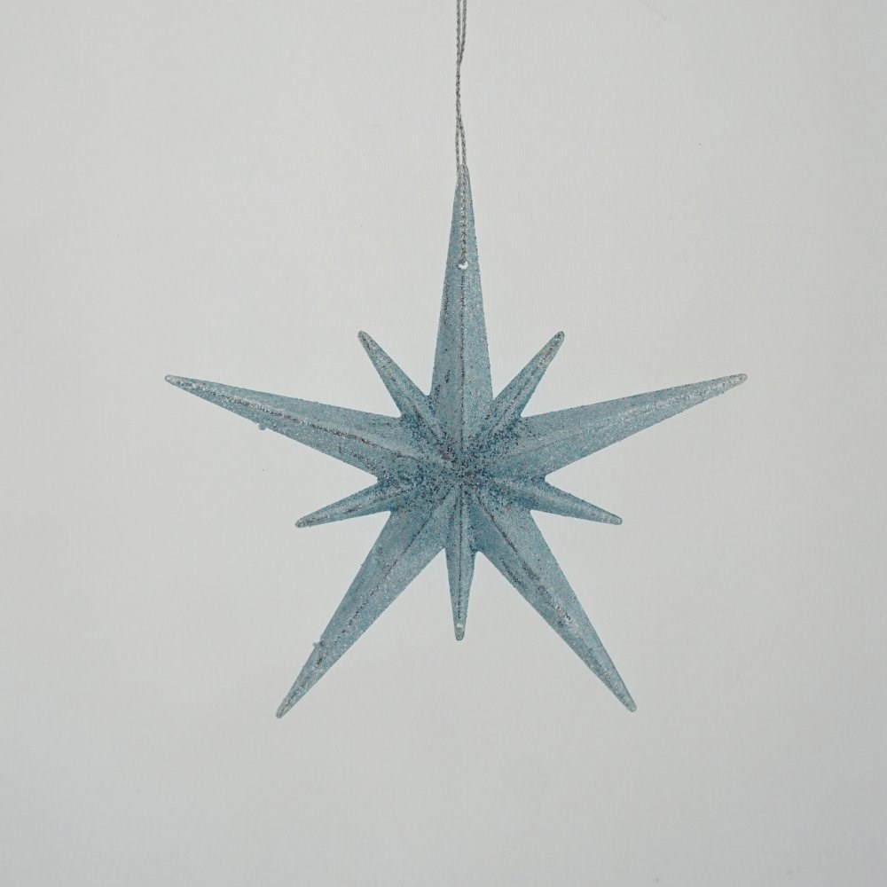 фото Oldim-6651 украшение новогоднее звезда (набор из 2-х), l=11,5 w=1 h=11,5 см