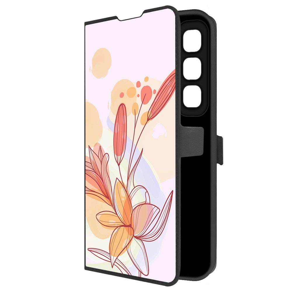 

Чехол-книжка Krutoff Eco Book для Infinix Hot 50 Фантазия (черный)