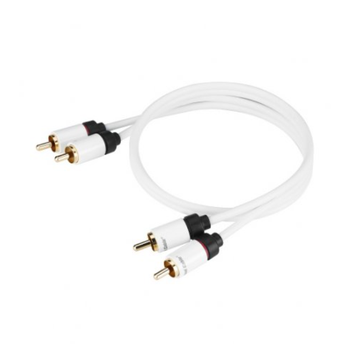 

Кабель акустический Qilive 2RCA 2м, Черный, 2RCA