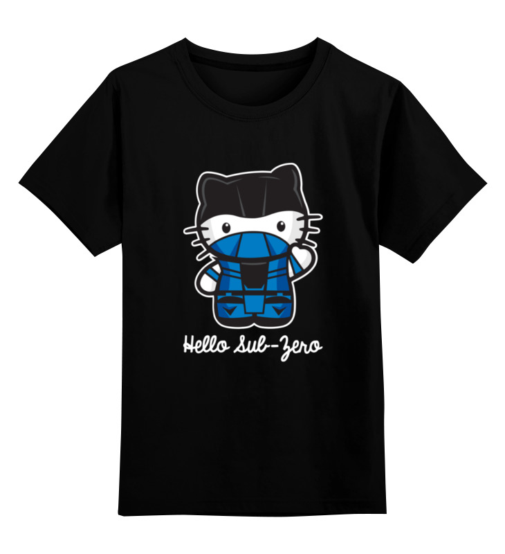 

Футболка детская Printio Hello sub-zero (mortal kombat) цв. черный р. 128, Hello sub-zero (mortal kombat)
