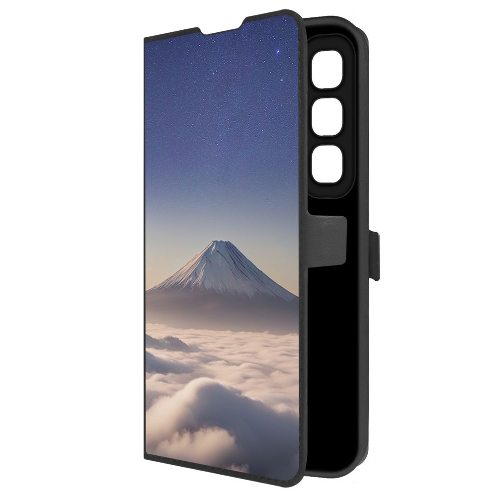 

Чехол-книжка Krutoff Eco Book для INFINIX Hot 50 Япония, Фудзияма (черный)