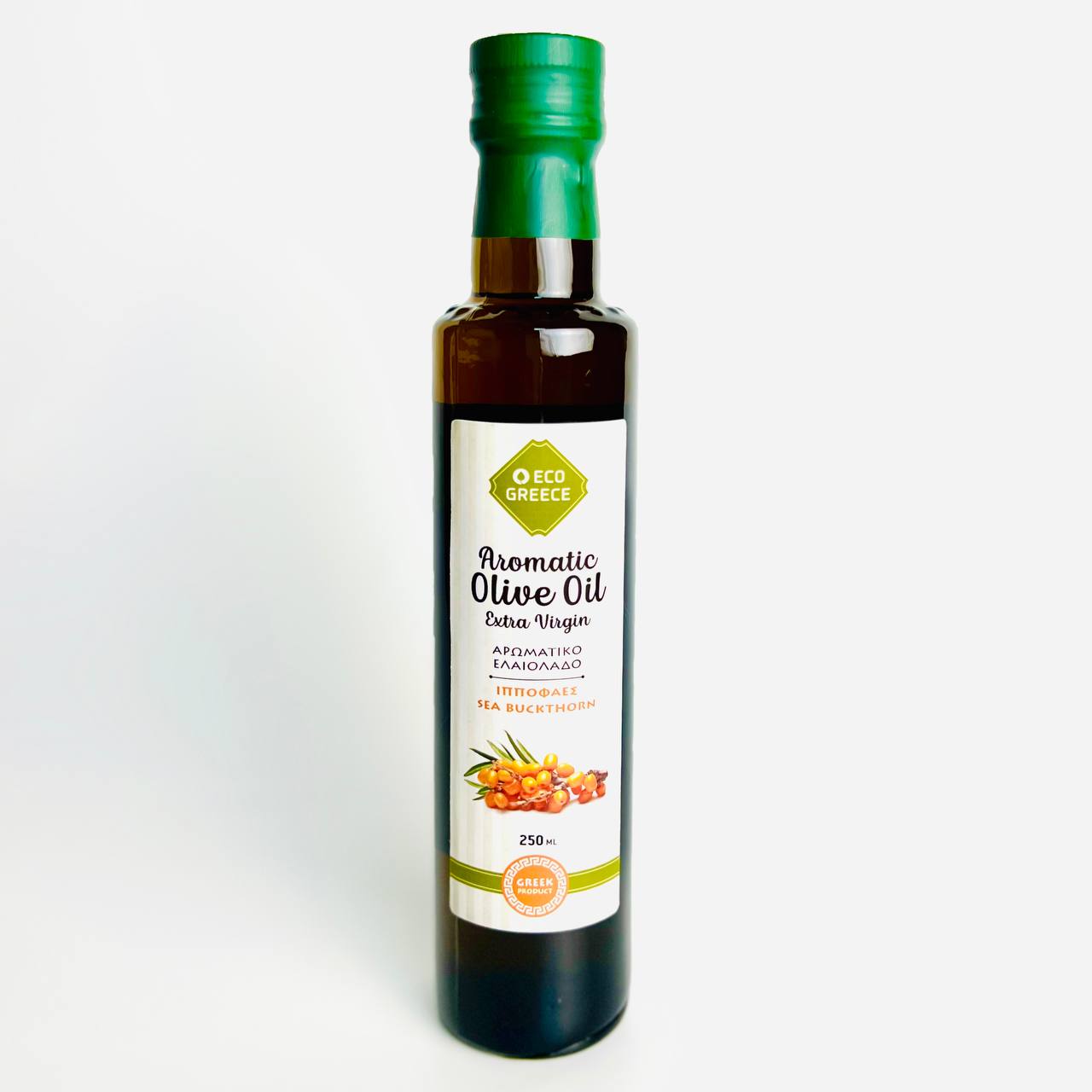 Оливковое масло EcoGreece с облепихой Греция, 250 мл