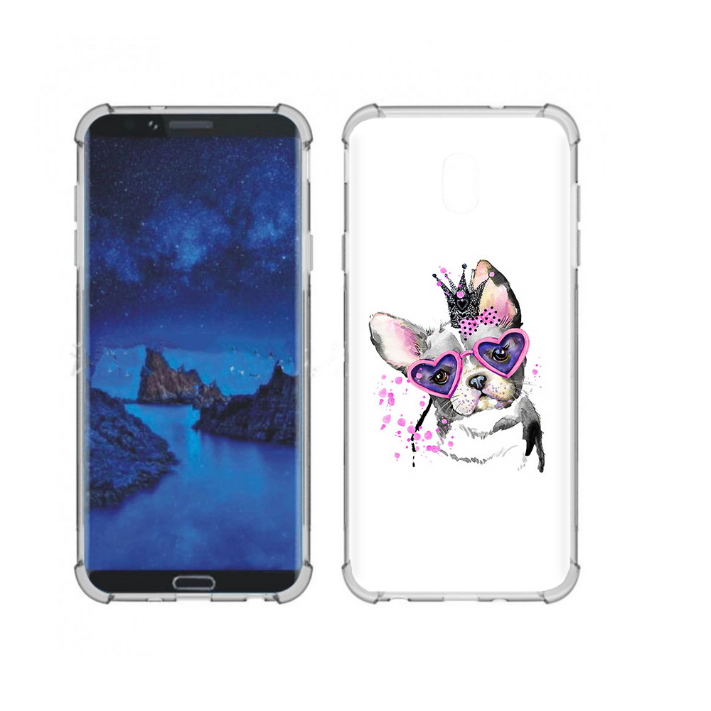 

Чехол MyPads Tocco для Samsung Galaxy J7 (2018) принцесса (PT226928.596.558), Прозрачный, Tocco