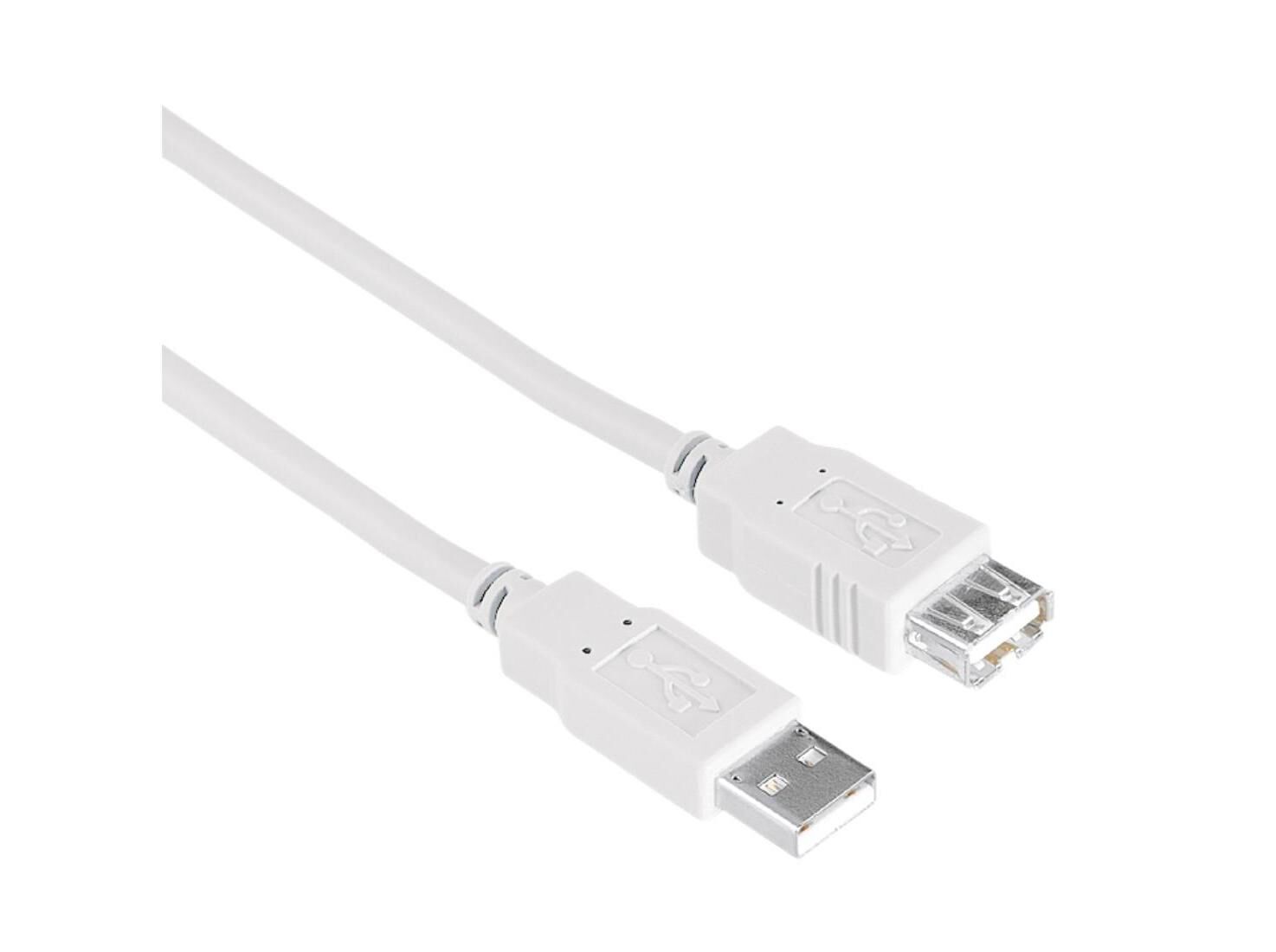 Удлинитель Qilive USB - USB вилка-розетка 5м (G4218018) White