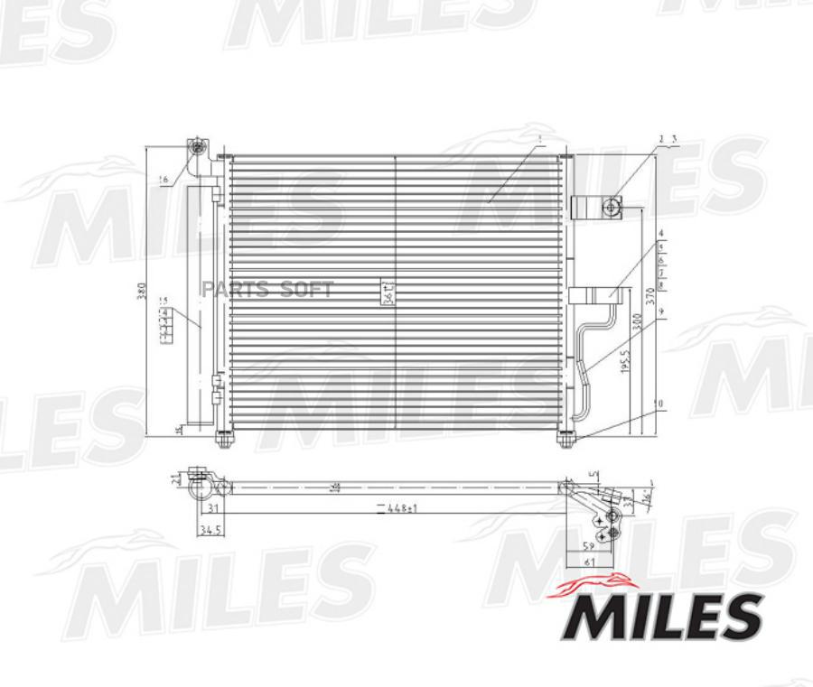 MILES Конденсер MILES accb006 8150₽