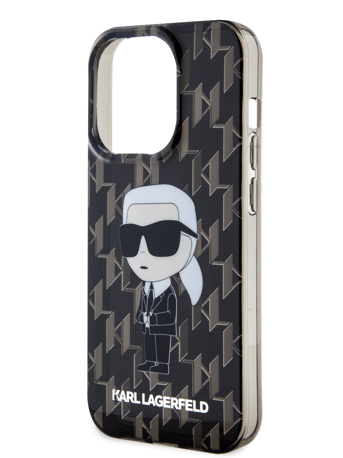 

Чехол Karl Lagerfeld для iPhone 15 Pro Max с принтом Monogram NFT Karl, черный
