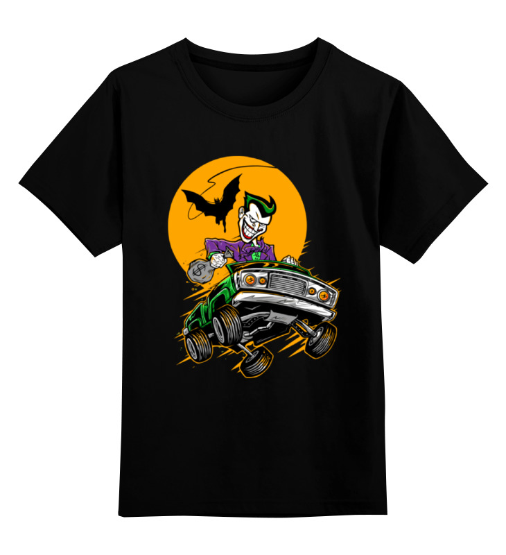 

Футболка детская Printio Джокер (joker) цв. черный р. 128, Джокер (joker)
