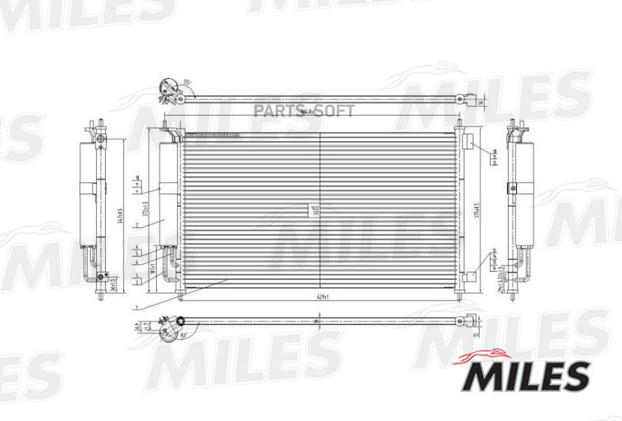 MILES Конденсер  MILES accb011