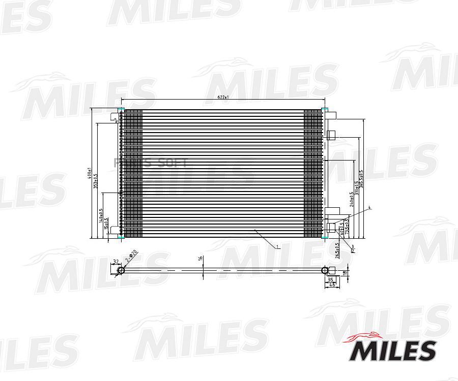 MILES Конденсер MILES accb015 10684₽