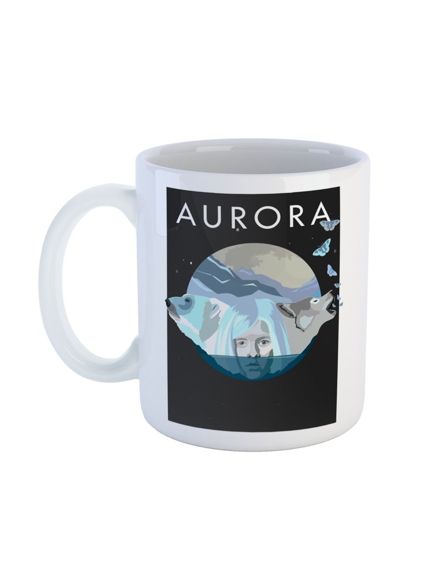 

Кружка Каждому Своё Аврора, Aurora, Певица 330 мл, CU-MZAV8-W/S