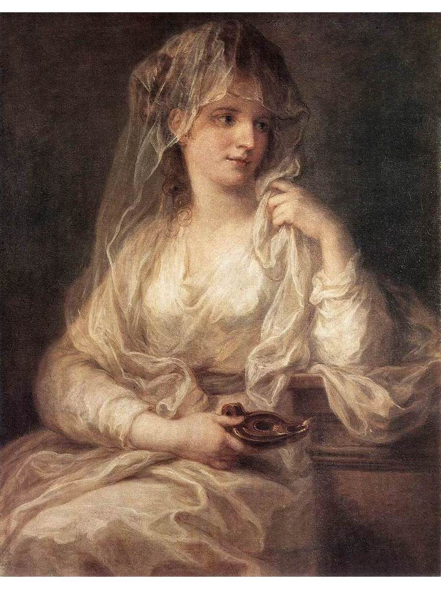 

Постер DRABS A3 Ангелика Кауфман Portrait of a Woman Dressed as Vestal Virgin