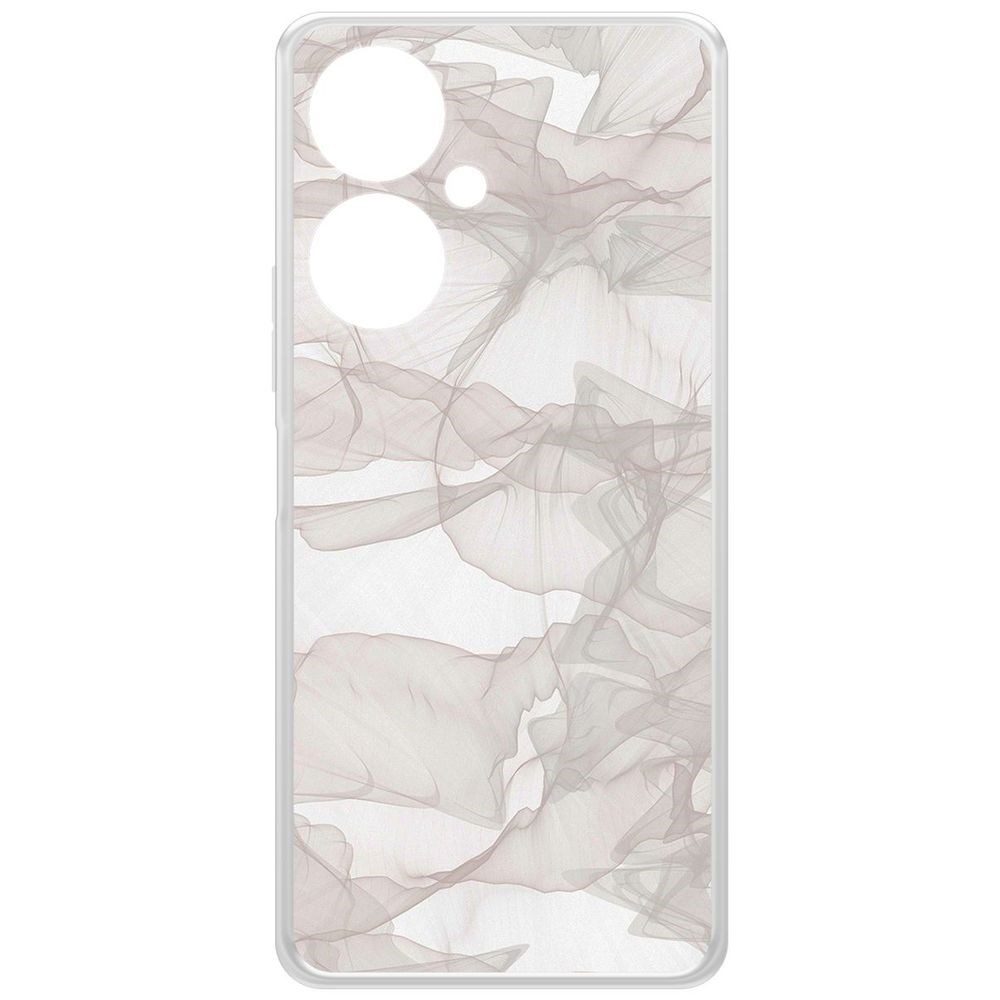

Чехол-накладка Krutoff Clear Case Абстракт 3 для Vivo Y27 4G, Прозрачный