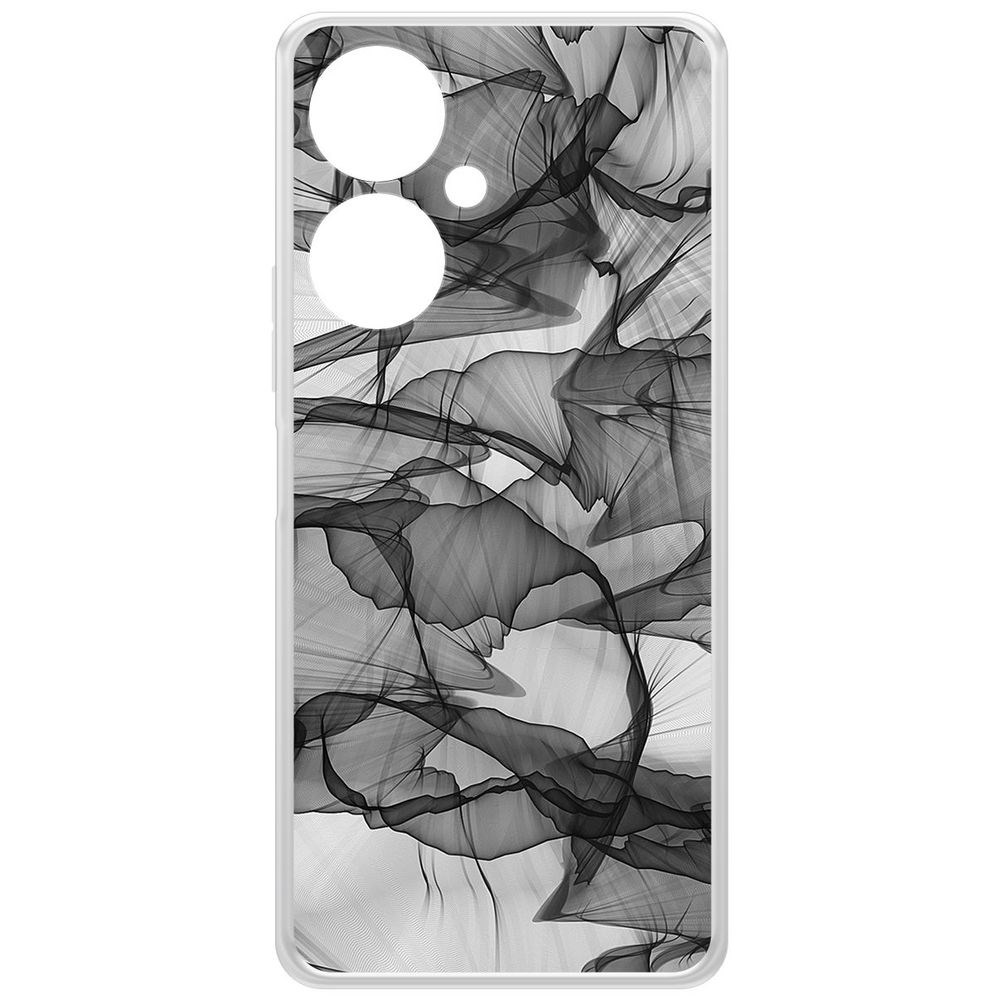 

Чехол-накладка Krutoff Clear Case Абстракт 14 для Vivo Y27 4G, Прозрачный