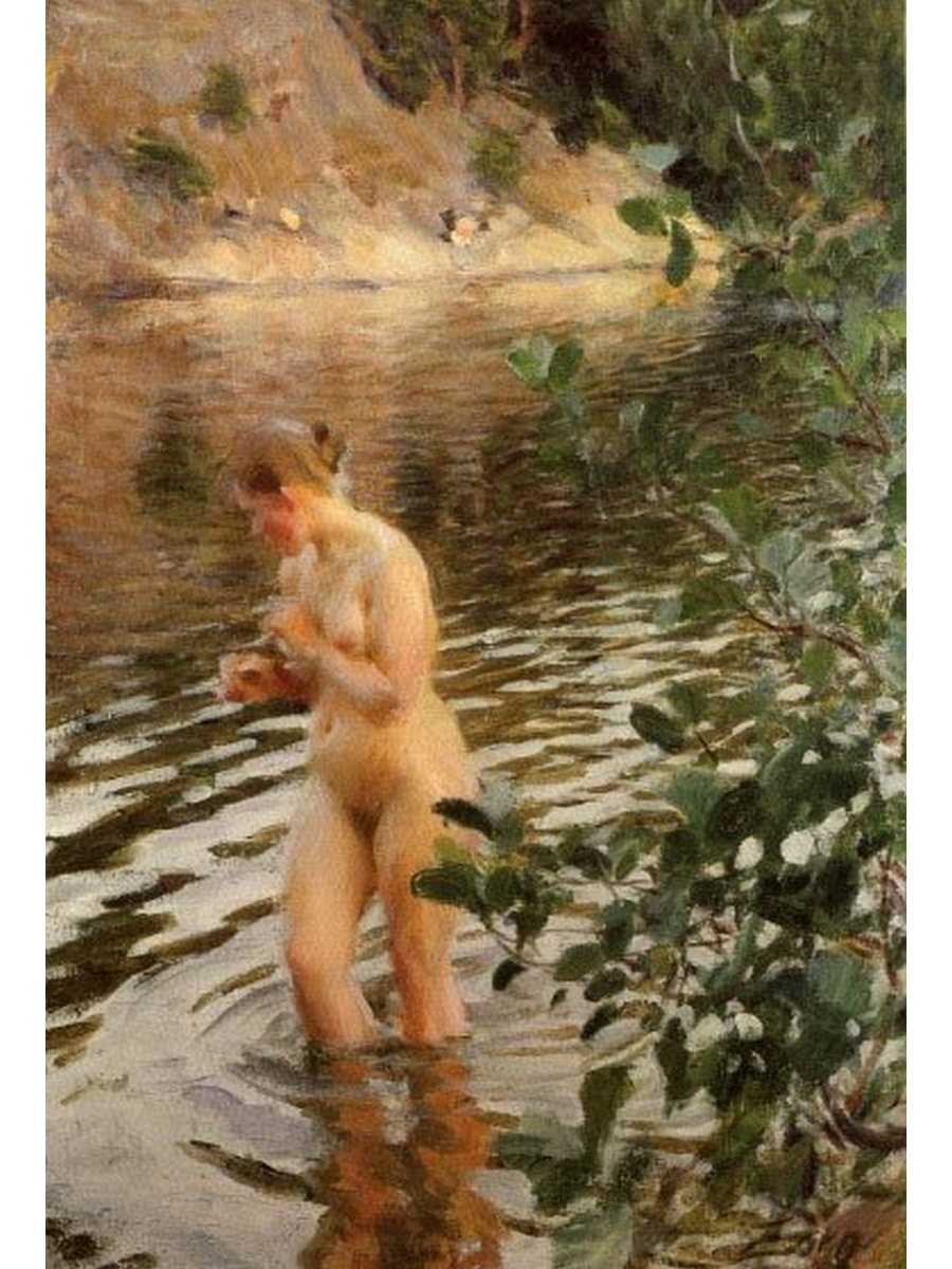 

Постер DRABS A3 Андерс Цорн Холодная пора