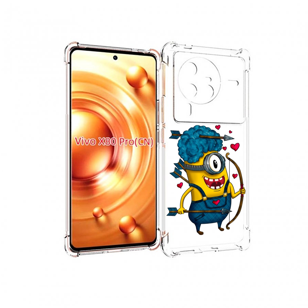 

Чехол MyPads Миньон купидон для Vivo X80 Pro, Прозрачный, Tocco