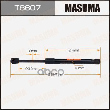 

Упор газовый багажника MASUMA, L=319.7mm (1/40)