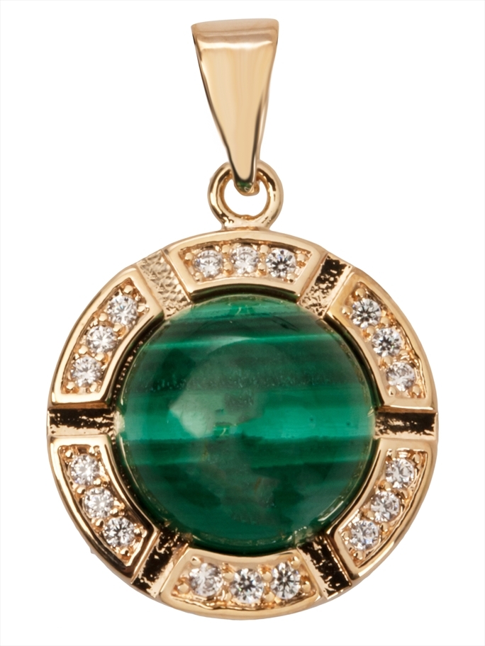 

Кулон из бижутерного сплава Lotus Jewelry 3044P-08ml кошачий глаз, 3044P-08ml