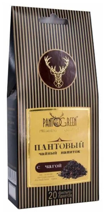 

Напиток чайный Алтайский пантовый Зелёный Алтай, TEA-G-9