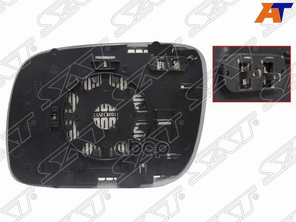 

Стекло Зеркала Vw Touareg 03-07 Rh (Правый) С Обогревом Sat Арт. St-Vw61-940G-1