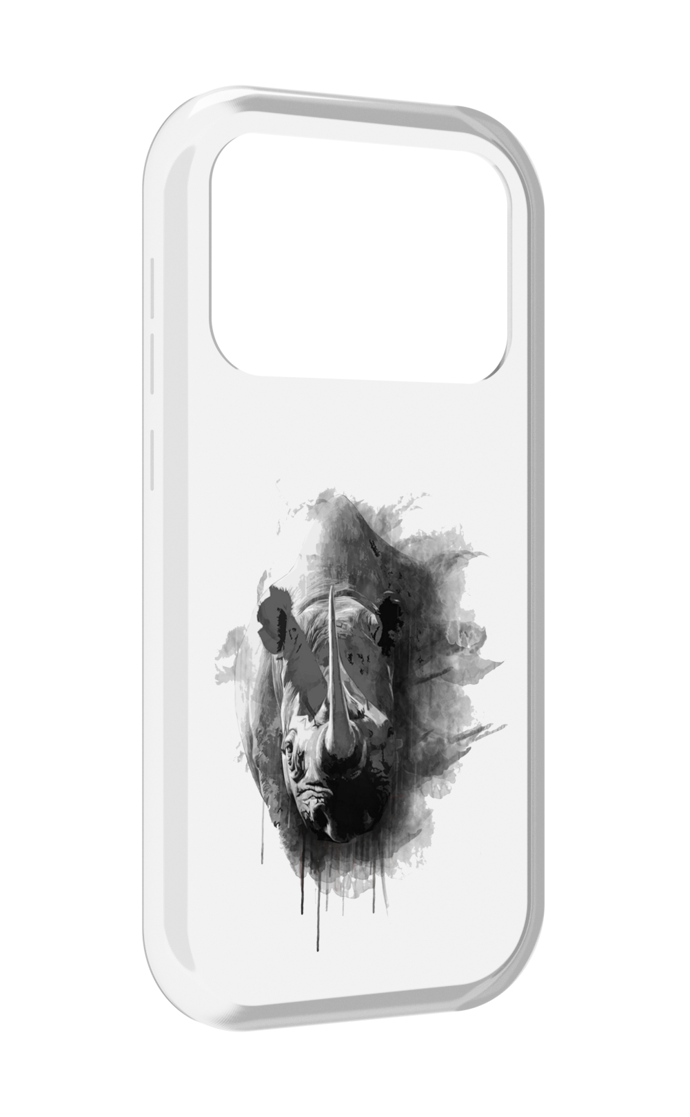 

Чехол MyPads носорог для Oukitel F150 Air1 Pro / F150 Air1, Прозрачный, Tocco