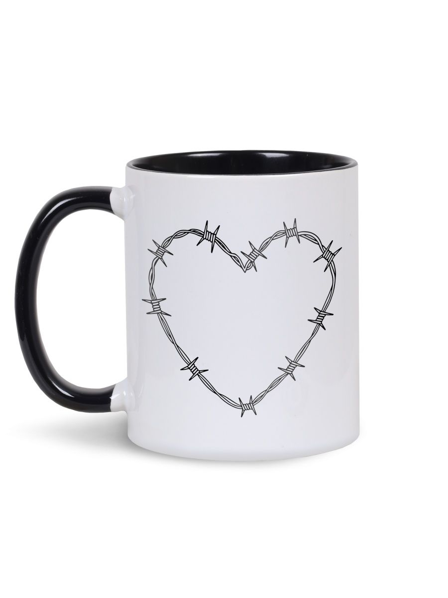 

Кружка Каждому Своё Сердце, Heart, Шипы 330 мл, CU-STGT6-BI/S