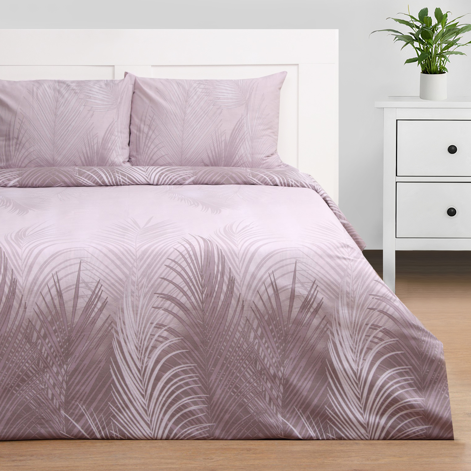 

Комплект постельного белья Этель 1.5сп Night tropics, 143х215см, 150х214см, 50х70см-2 шт