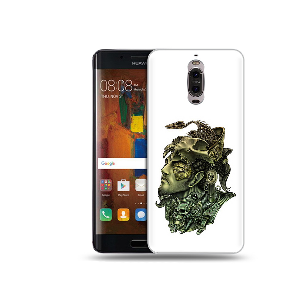 

Чехол MyPads Tocco для Huawei Mate 9 Pro бронзовый воин (PT50613.55.248), Прозрачный, Tocco