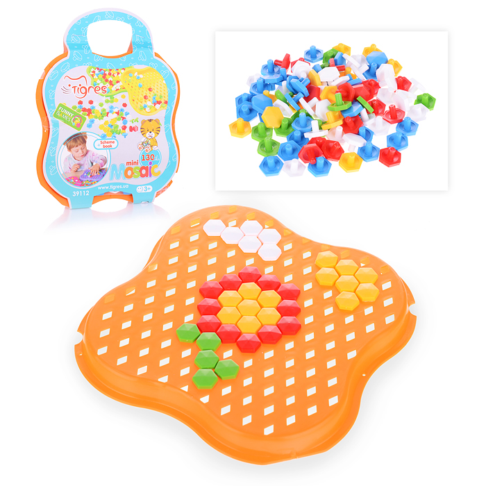 

Игрушка развивающая Тигрес Мозаика мини 39112