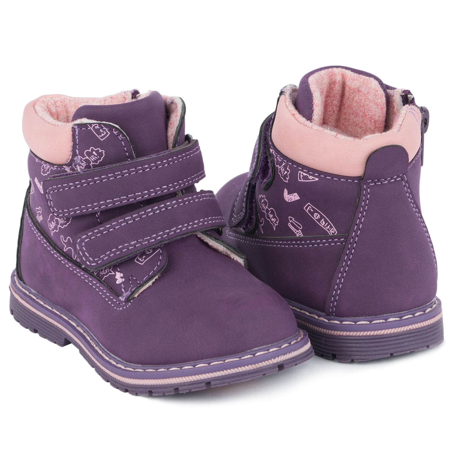 фото Ботинки kdx фиолетовый szfw20-4 purple р.20