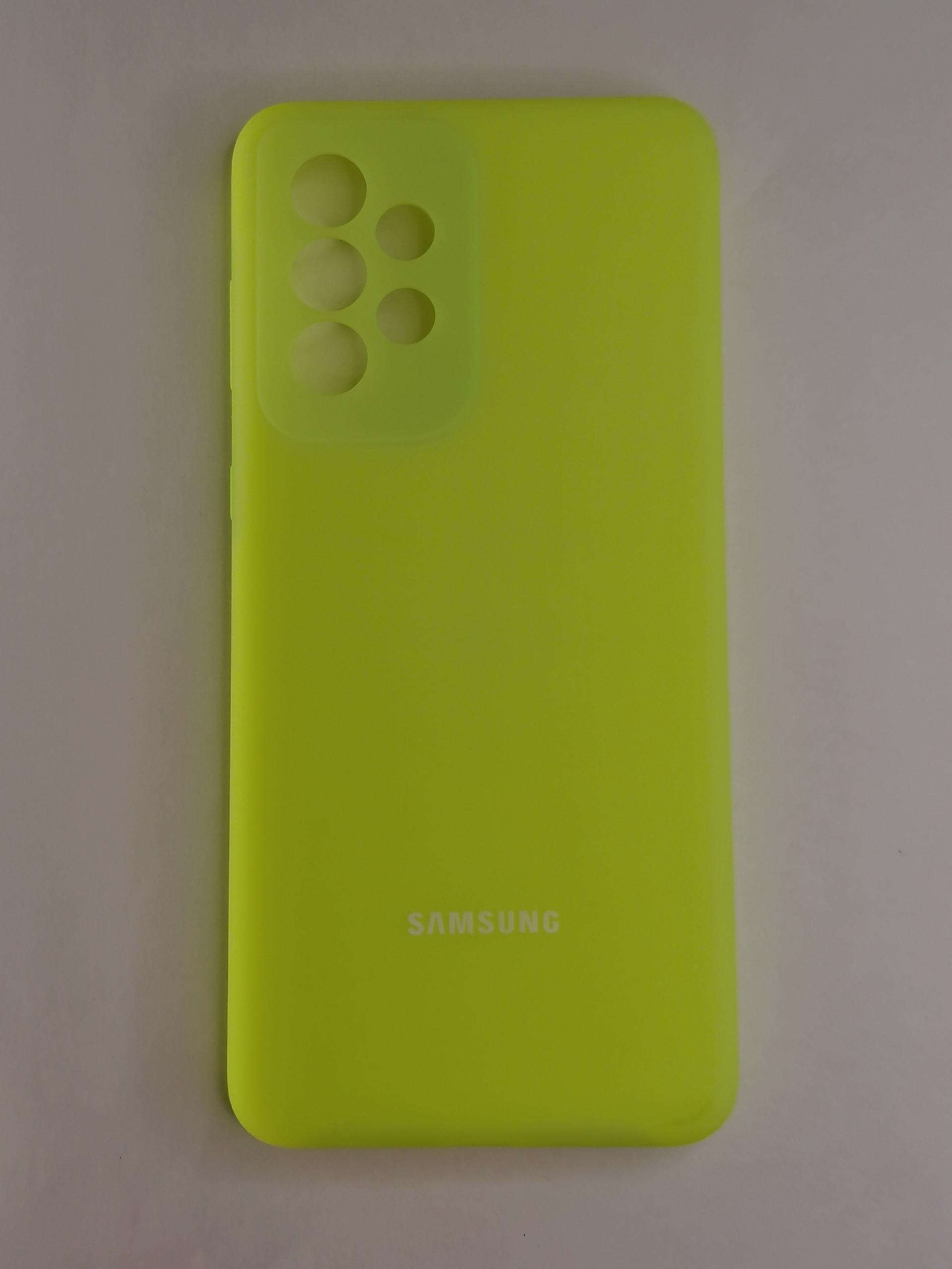 

Чехол для Samsung Galaxy A33 силиконовый Салатовый, Samsung