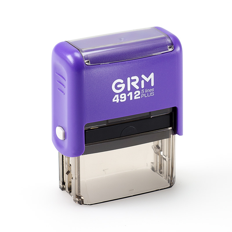 

GRM 4912 Plus. Оснастка для штампа, 47х18мм, фиолетовый корпус
