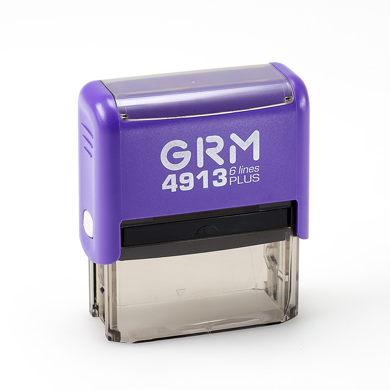 

GRM 4913 Plus. Оснастка для штампа, 59х23мм, фиолетовый корпус