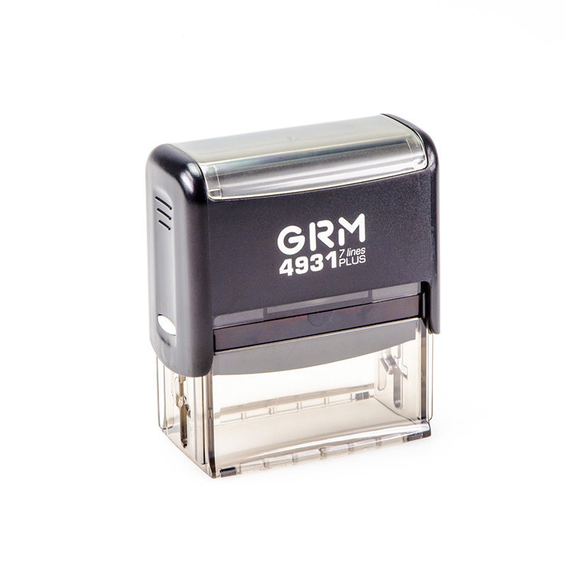 

GRM 4931 Plus. Оснастка для штампа, 69х30мм, чёрный корпус