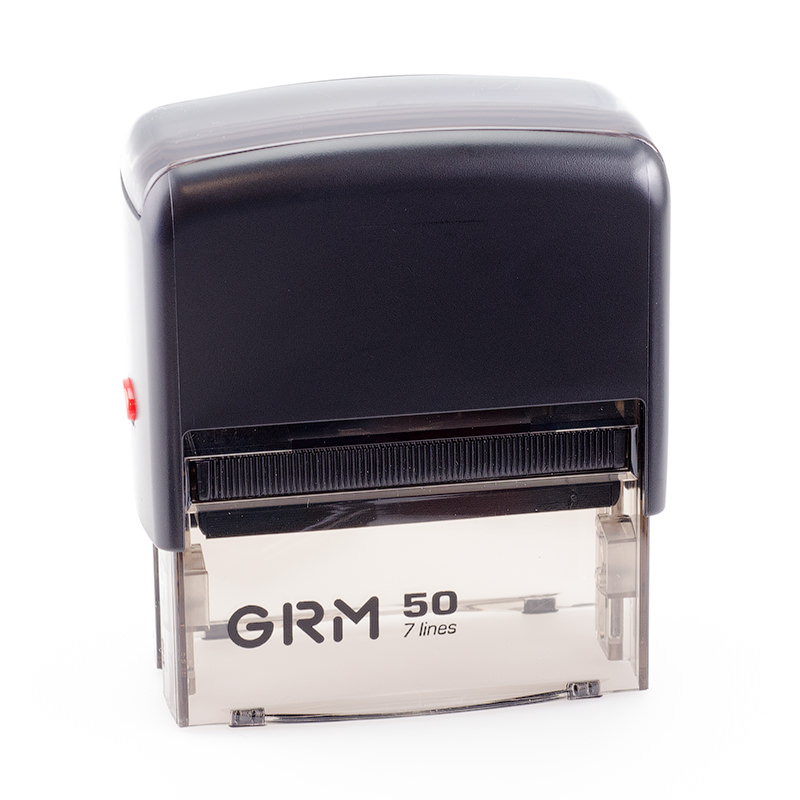

GRM 50. Оснастка для штампа, 69х30мм, корпус чёрный