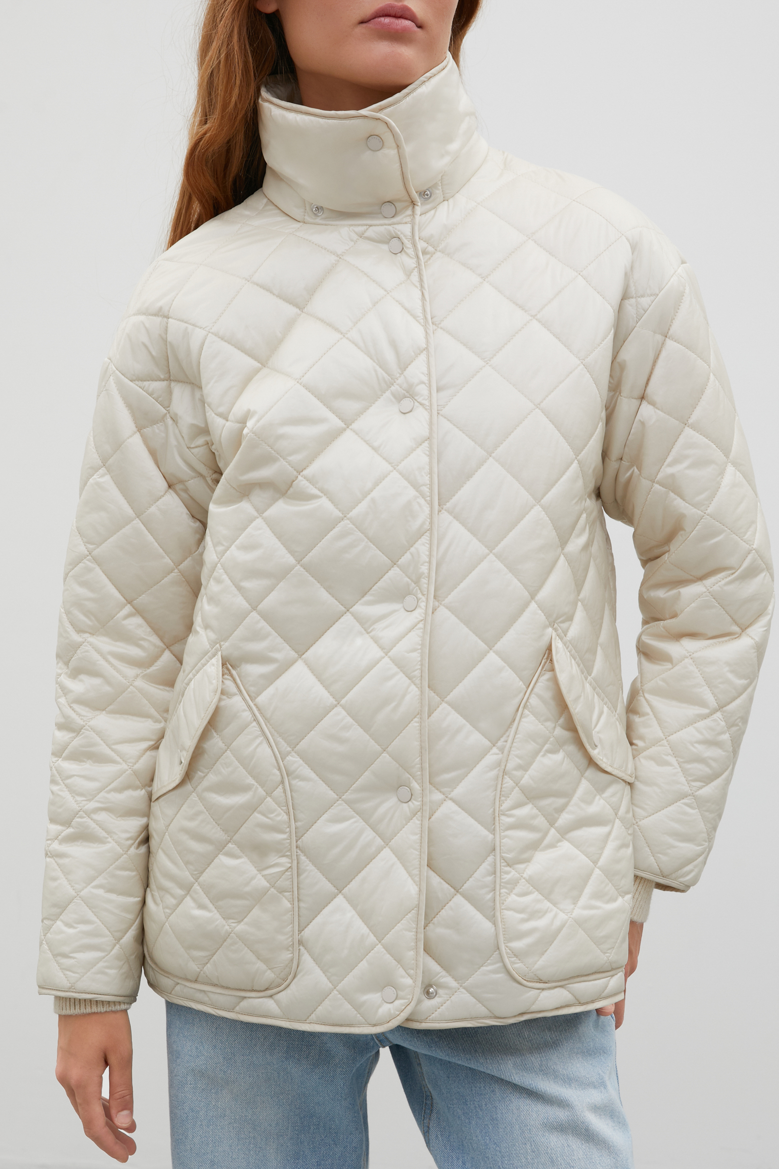 

Куртка женская Finn Flare FAC11097 белая 2XL, FAC11097