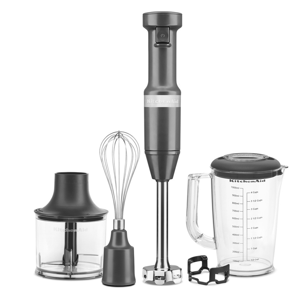 фото Погружной блендер kitchenaid 5khbv83edg grey