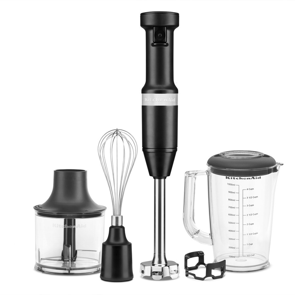 Погружной блендер KitchenAid 5KHBV83EBM Black