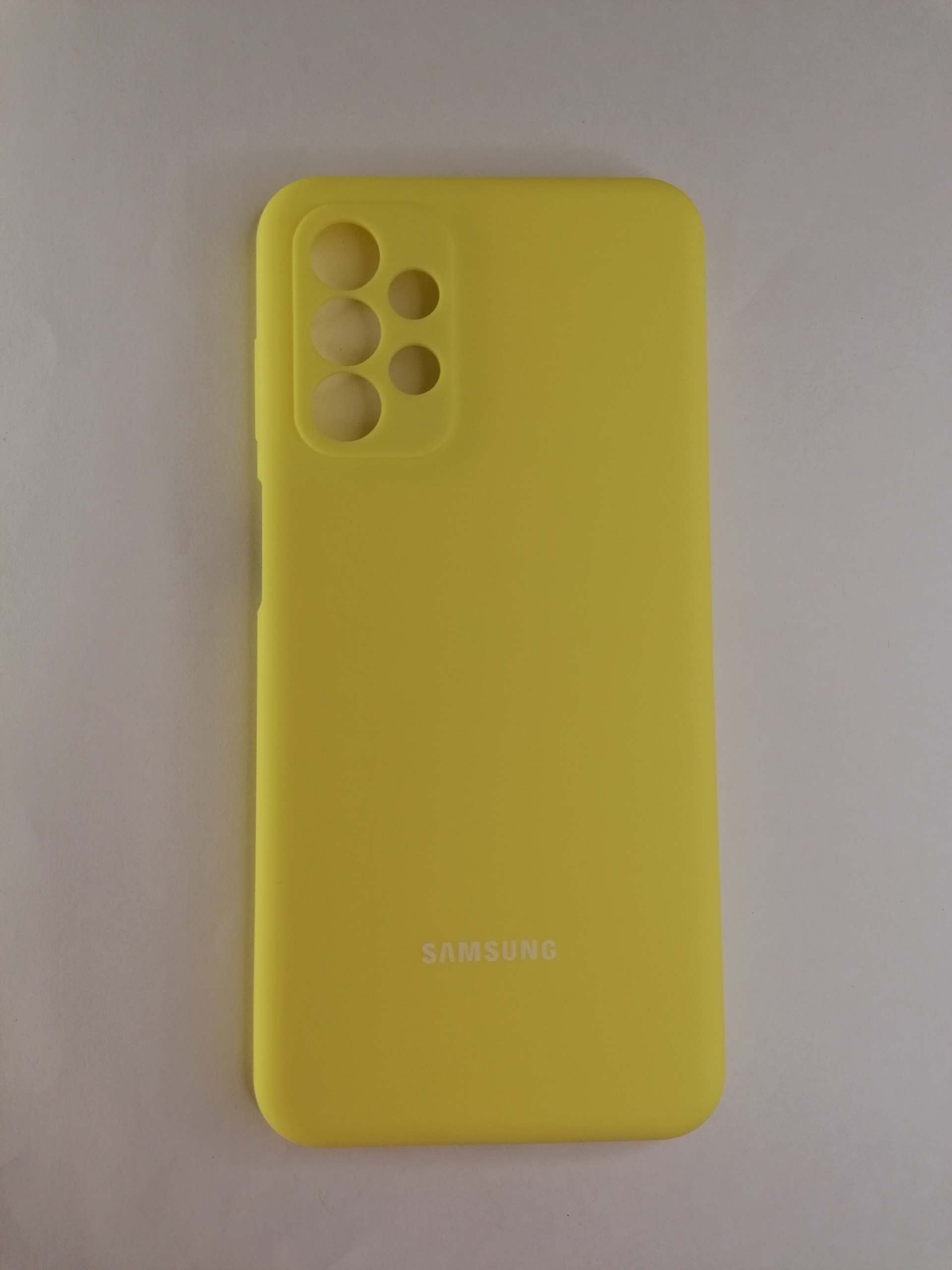 

Чехол для Samsung Galaxy A23 силиконовый жёлтый, Желтый, Samsung